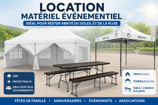 Location mobilier de jardin