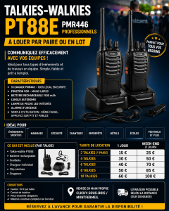 Location materiel professionnel