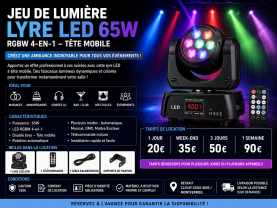 Location jeux de lumieres