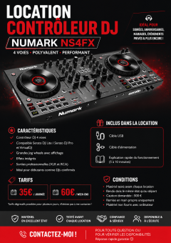 Location platine de mixage