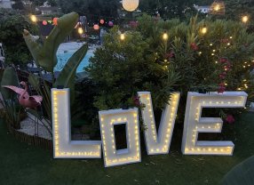 Location guirlandes lumineuses