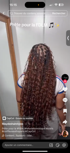 Service coiffure extension