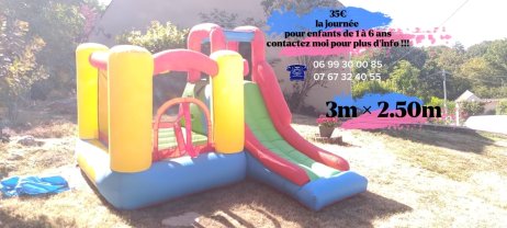 Location chateau gonflable