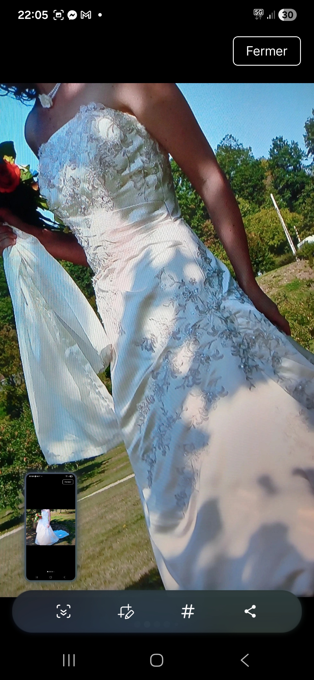 Location robe de mariee entre particuliers (35)