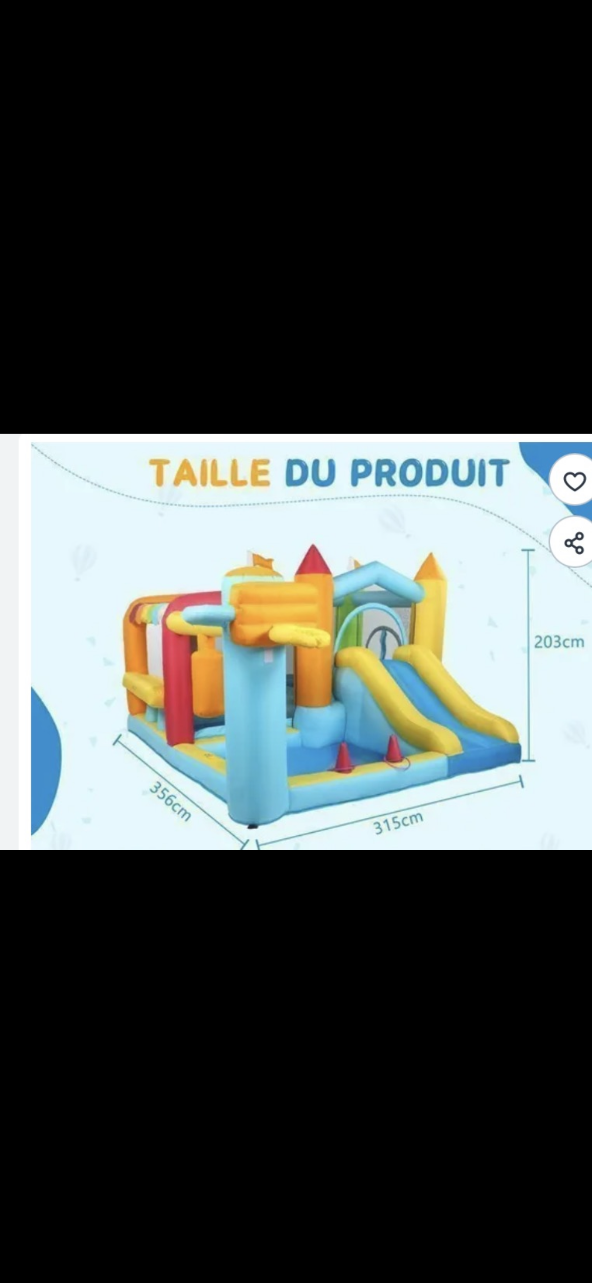 Location chateau gonflable entre particuliers (59)