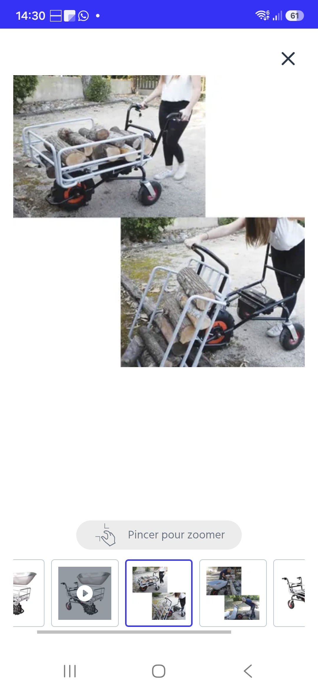 Location brouette entre particuliers (91)