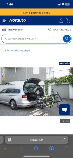 Location porte velo