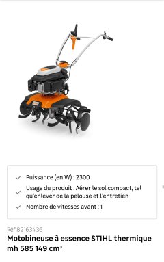 Location motobineuse