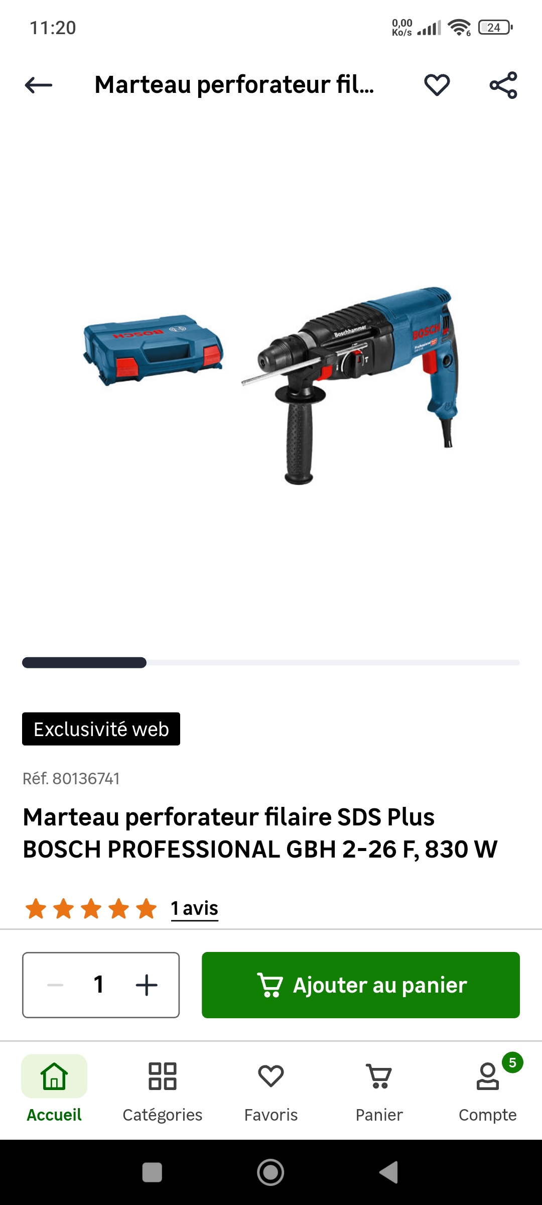 Location perforateur entre particuliers (78)