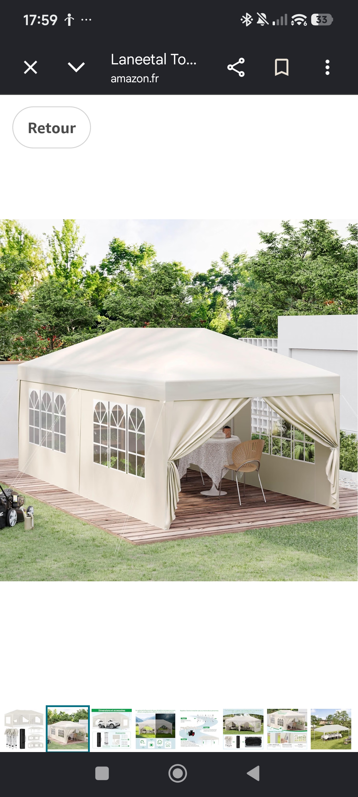 Location tente reception entre particuliers (85)