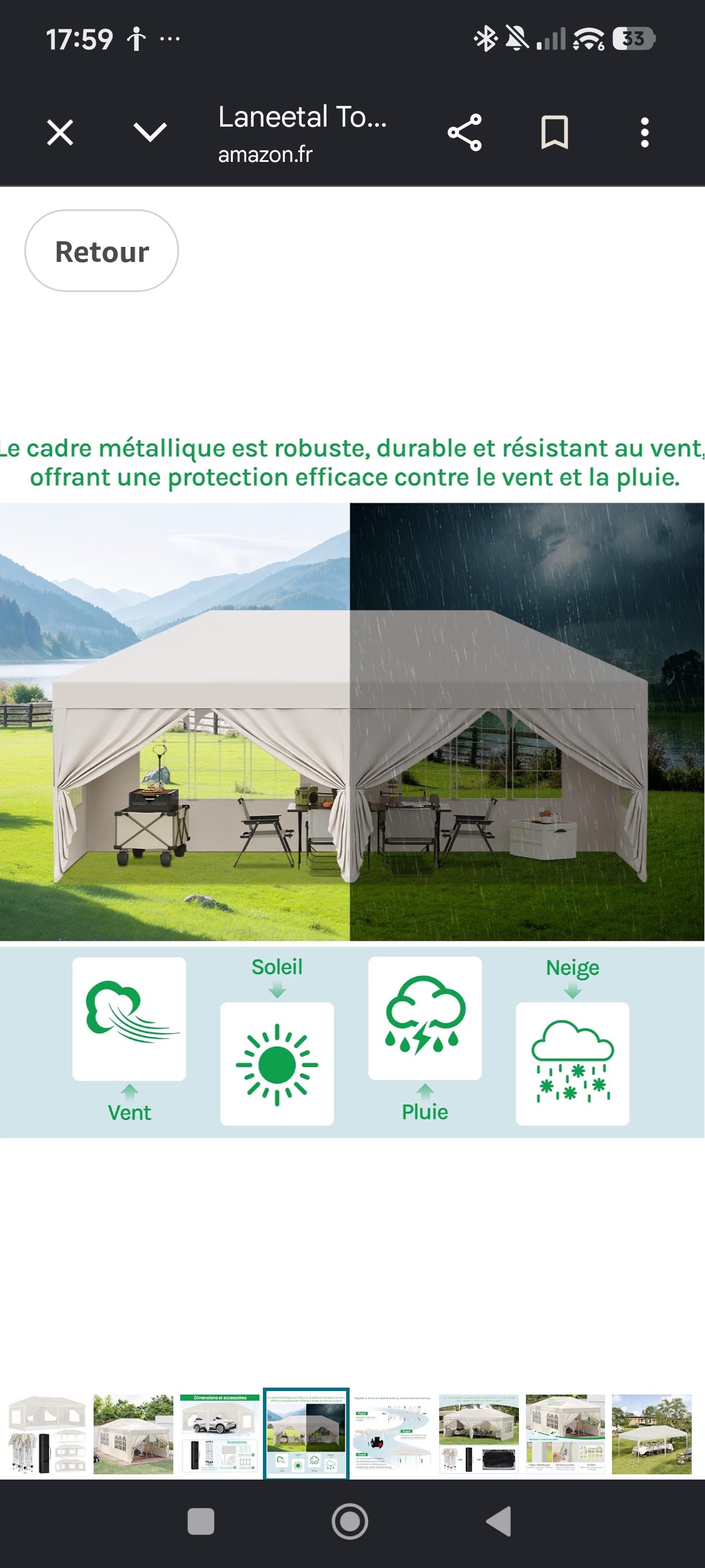 Location tente reception entre particuliers (85)