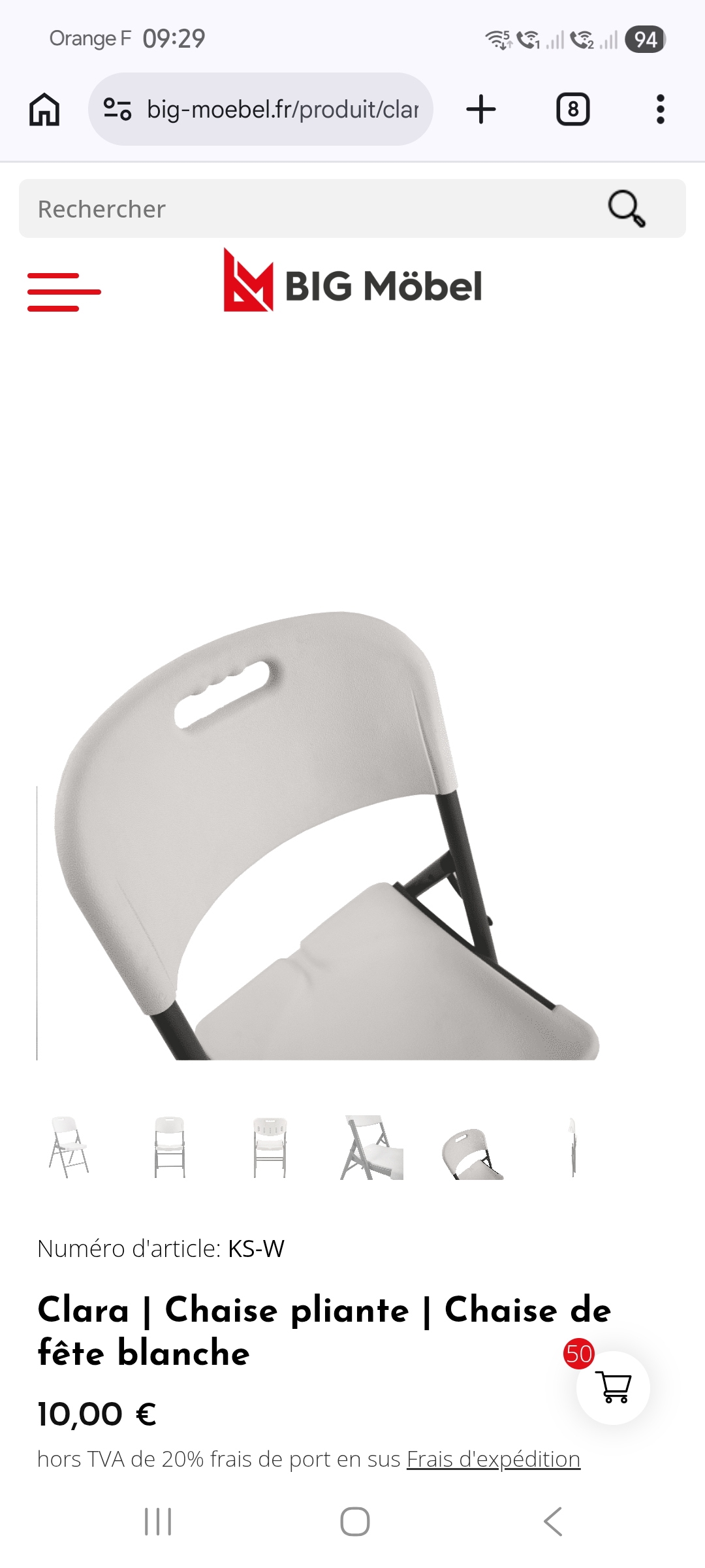 Location chaise entre particuliers (50)