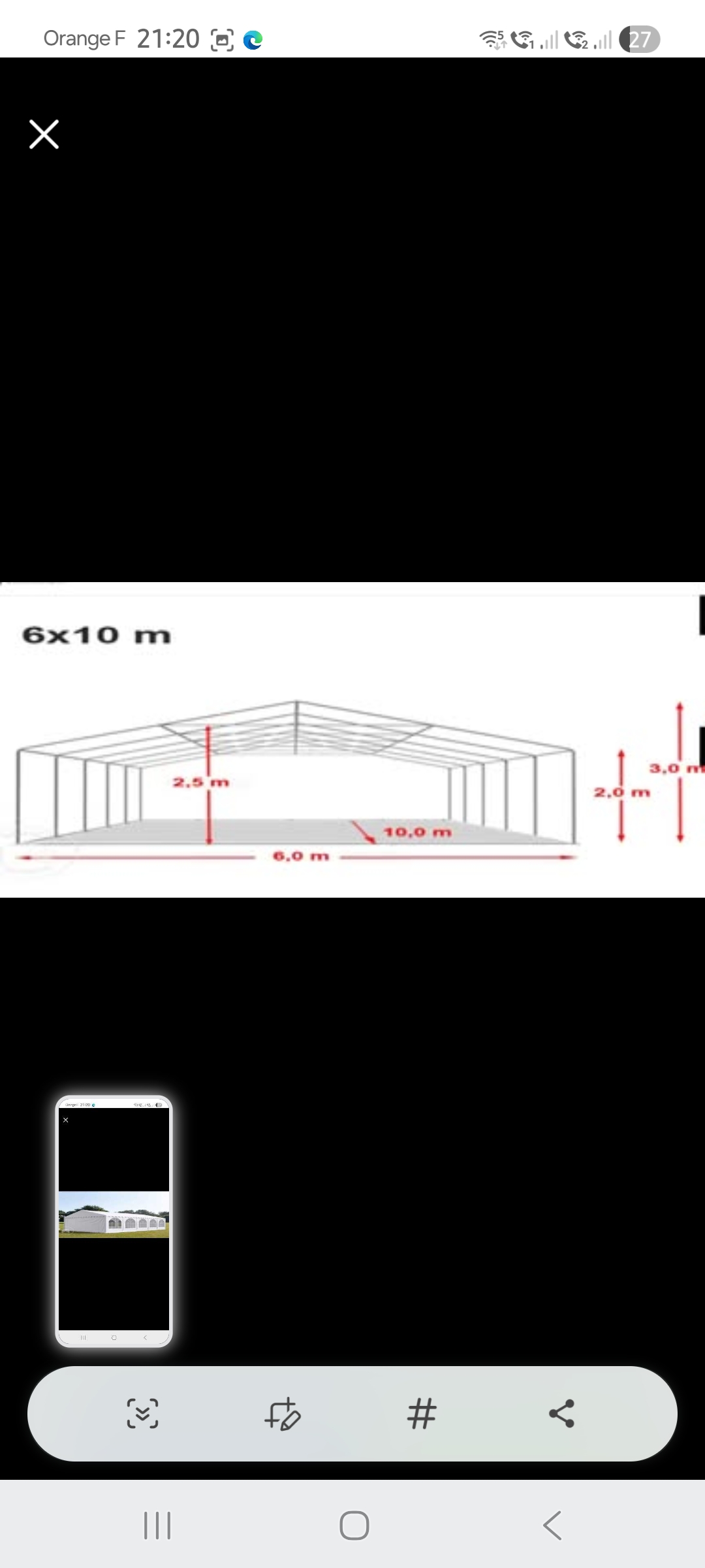 Location tente reception entre particuliers (50)