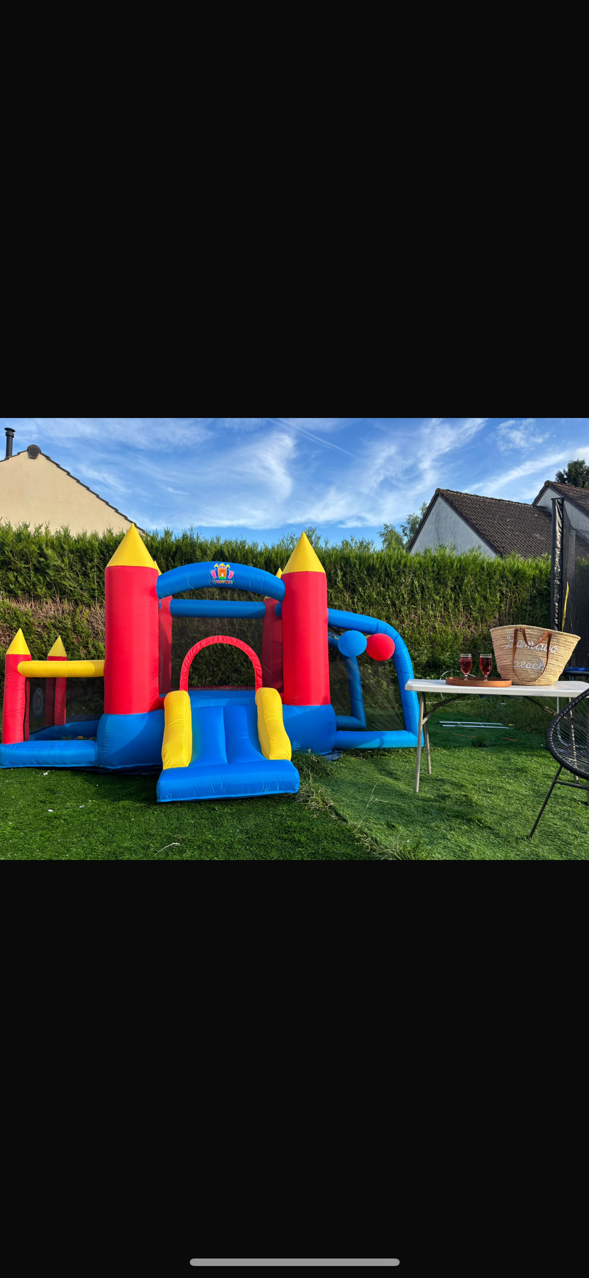 Location chateau gonflable entre particuliers (77)
