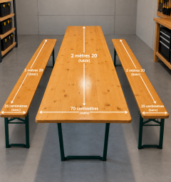 Location table de reception