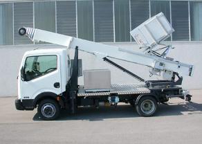Service avec camion