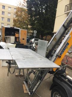 Service avec camion