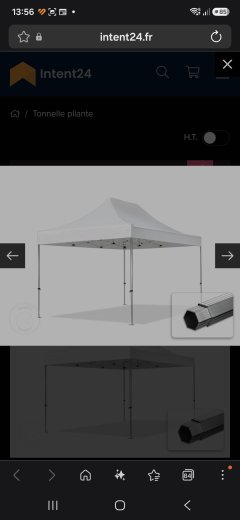 Location tente reception