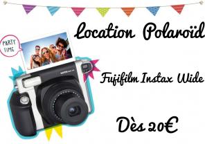 Location appareil photo polaroid