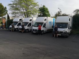 Service avec camion
