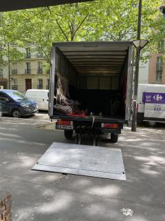 Service avec camion