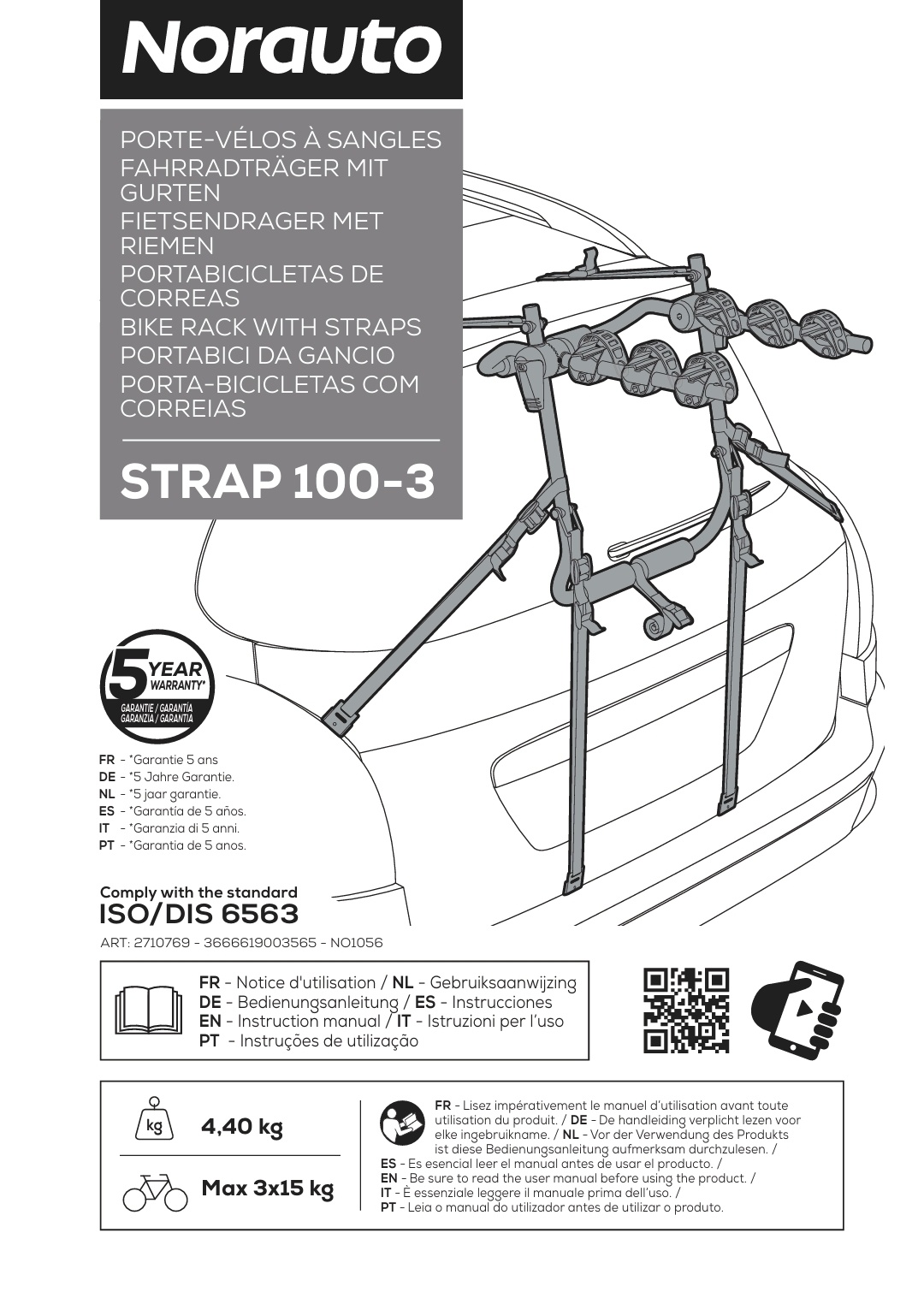 Location porte velo entre particuliers (01)