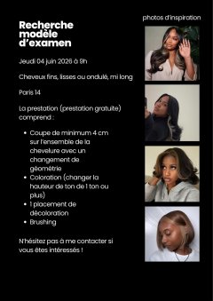 Service coiffure